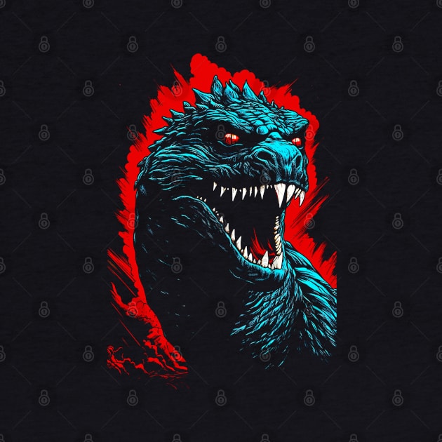 Godzilla 3 by Allbestshirts